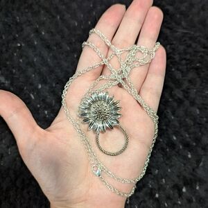 Long Sunflower Glasses Keeper On Chain
